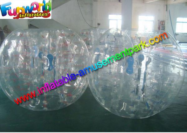 Quality 0.8MM TPU Inflatable Zorbing Bumper Ball, Football Bubble Ball For Kids wholesale