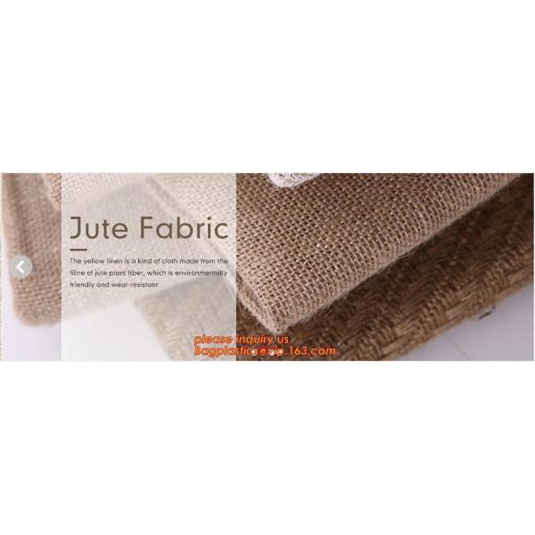 5cm Width 5meter Each Roll Decorative Lace Jute Fabric,Customized Wholesale Burlap Roll /Jute Roll,Burlap Fabric Roll Ju