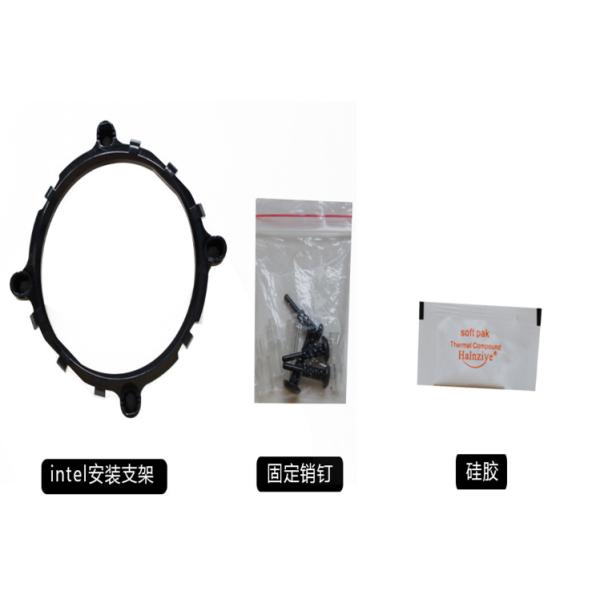 80-120W green LED fan for AMD & Intel CPU cooler