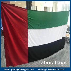 Cheap Where to Get Printed Fabric Advertising Flags with Grommets for sale