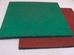 Wood Grain Industrial Rubber Sheet Rubber Felt Floor Spill Mat , 10-50mm