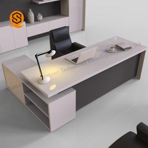 China Inconspicuous Joins Solid Surface Office Furniture Executive Standing Desk on sale