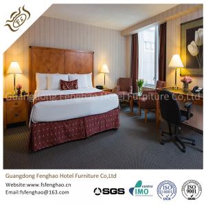 China 5 Layers Polishing And Painting Hotel Style Bedroom Furniture Wooden For 5 Star on sale