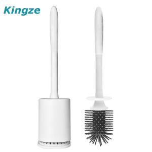 Cheap Handheld Silicone Toilet Brush And Holder Bathroom Accessories  Toilet Brush Holder for sale