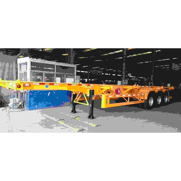 Maximum Load Capacity of 50T Truck Trailer's Semi-Trailer for Container Transport