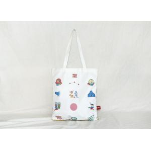 China Polyester Canvas Tote Bags Full Colors Logo Design Artistic English Letter One Shoulder on sale