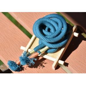 Woven Yarn Head 6mm Round Cotton Drawstring Cord For Garments