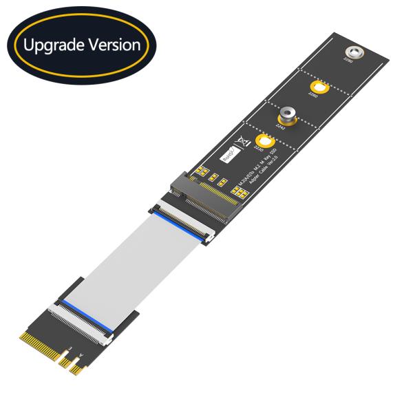 M.2 Key M to Key A+E Adapter with 10cm 15cm 25cm FPC Cables