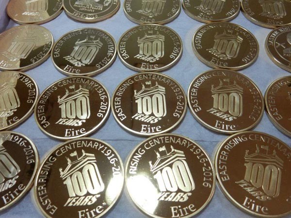 Easter rising 1916 souvenir silver coin