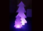 PE Material Festival Decoration Light Colorful Christmas Tree Table Lamp