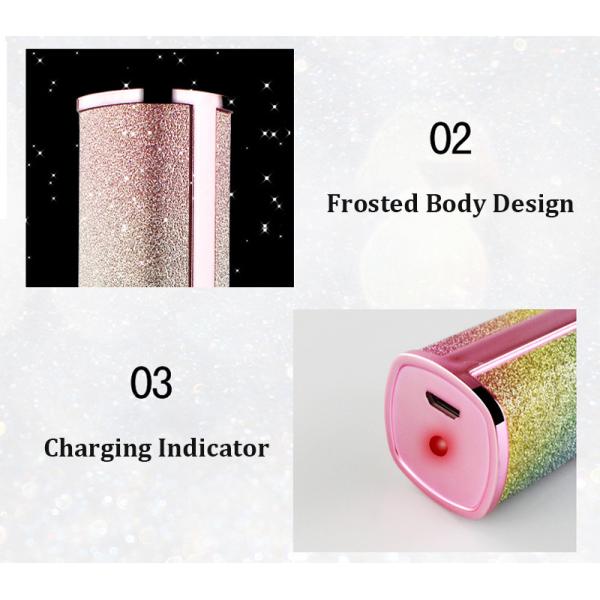 Women Portable Eyebrow Trimmer Facial Hair Removal 2 In 1 Painless Hair Shaver