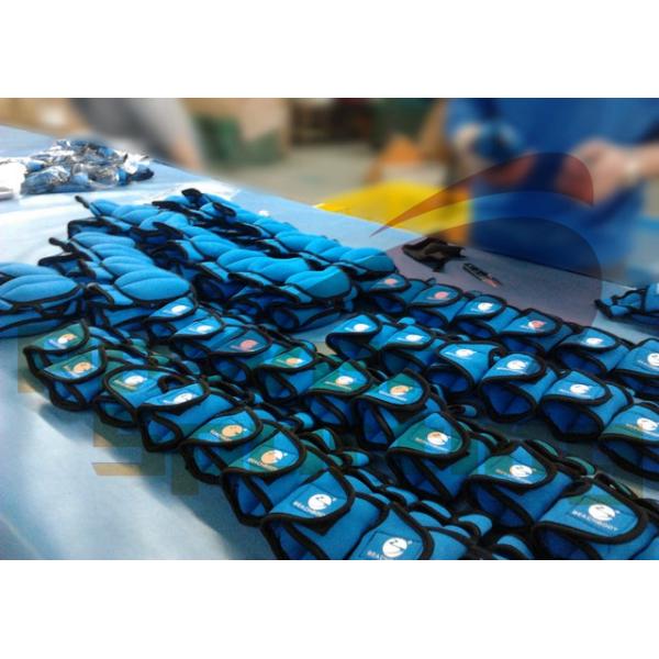 Exercise Fitness Hot Pink Neoprene Weighted Gloves 1LB pair