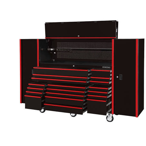 Mobile Garage Tools Storage Cabinet with Heavy Duty Rolling Combination Tool Cabinet