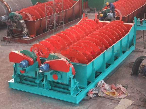 Single Mining Submerged High Weir Spiral Classifier In Mines Processing