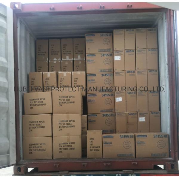 Cleanroom Wipers 9" Lint Free 100% Polyester Double Knit for Wiping Electronic Components