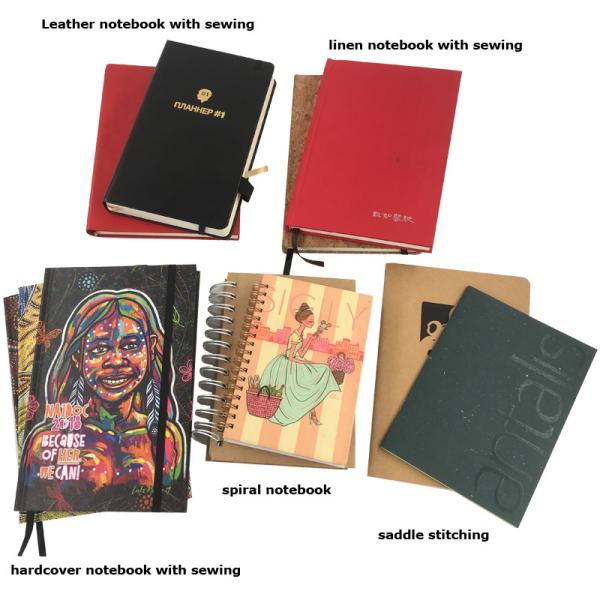 A5 / B5 Custom Planner Printing Saddle Stitch Softcover Personalized Academic Planner