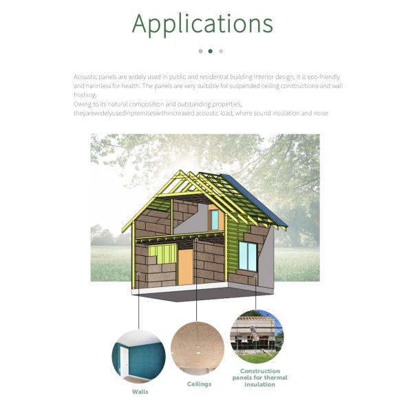 Contemporary Design Wool Acoustic Panels For Interior Wall Decoration