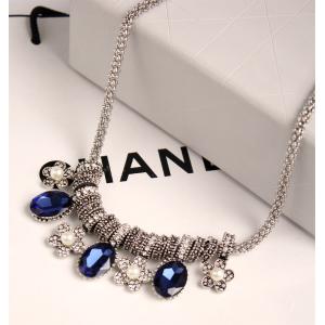 Cheap MYLOVE flower shape necklace statement jewelry opal necklace for sale