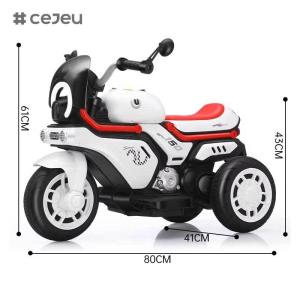 China CJ-QD-1500C High Quantity Three Flash Wheel Kids Electric Motorcycle for Sale/Kids Battery Powered Motorbike for Cheap on sale