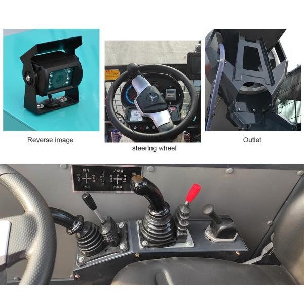 Multifunctional Concrete Mixer Truck 3-6m3 Mixing Drum Capacity