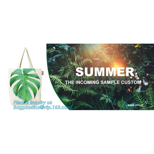 Custom silk screen printed Cotton material handle style blank natural cotton canvas bag without logo bagplastics bagease