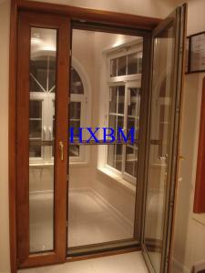 China German Style Casement Wood Aluminium Windows And Doors For Luxury Houses on sale