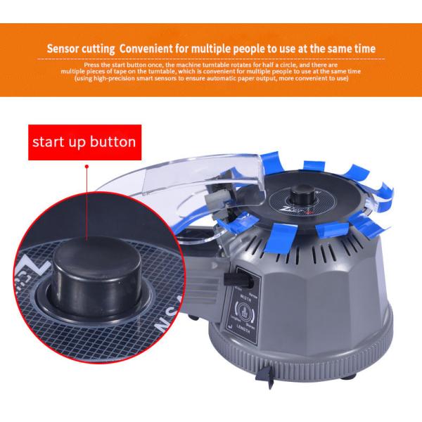 Custom Mini Desk Turntable Tape Dispenser Eco Friendly Material