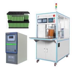 Cheap Double Side Lithium Battery Spot Welding Machine 1000mm/S Motor Speed for sale
