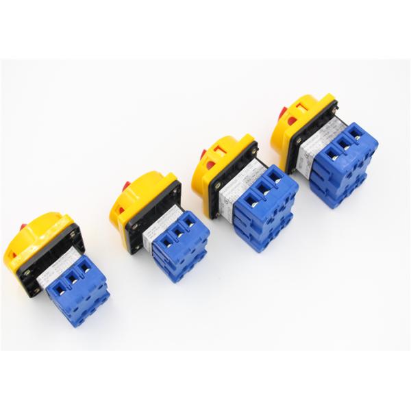 63a High Voltage Rotary Isolator Switch Iec 60947-3 Standard Din Rail Mounting