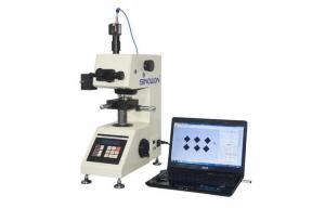 China Micro Vickers Hardness Tester Manual with Vickers Knoop Measuring Software on sale