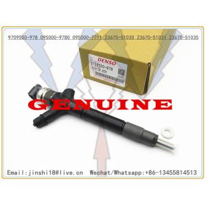 Cheap Denso Genuine Injector 9709500-978 095000-9780 095000-7710 095000-7711 for Toyota 23670-51030 23670-51031 23670-51035 for sale