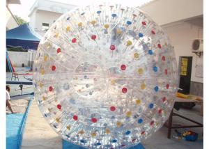 China Colorful PVC Inflatable Zorb Ball / Inflatable Rolling Ball For Kids Have Fun on sale