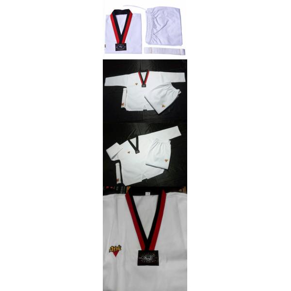 110-180cm High Quality Cotton/polyesterTaekwondo uniform martial arts clothes