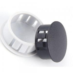 Cheap 25mm SKT30 PE Plastic Locking Hole Plugs Black Color 200 pcs/bag for sale
