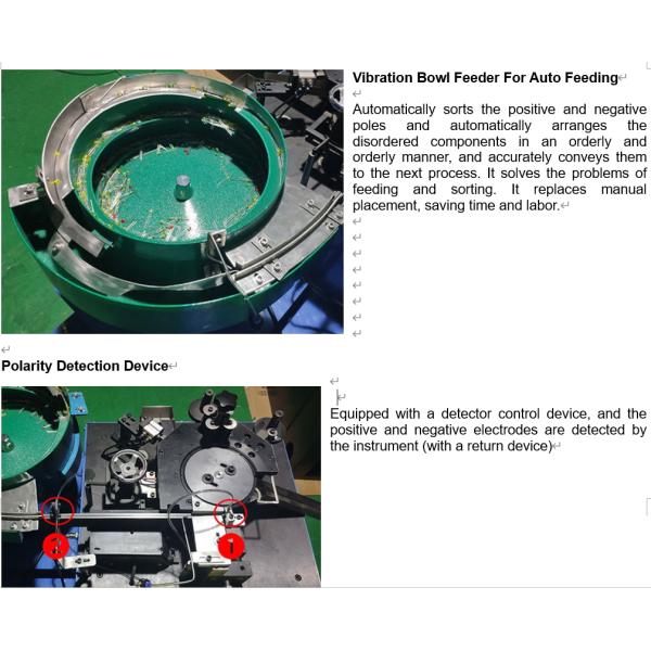 Electronic Components Transistor Forming Machine Transistor Bending 90 Degrees