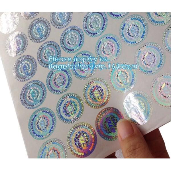 Matte silver tamper evident VOID security label sticker printing material,Sticker Roll Logo Label, Adhesive Matte Lamina