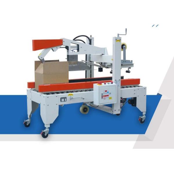 Flaps Carton Packing Machine / Automatic Carton Folding Machine With Both Sides Drive