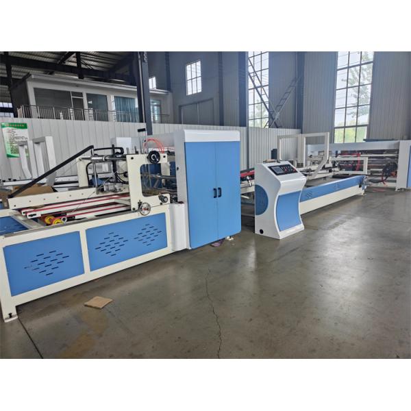 Automatic Carton Folder Gluer Machine Full Suction Feed Automatic Grade Automatic