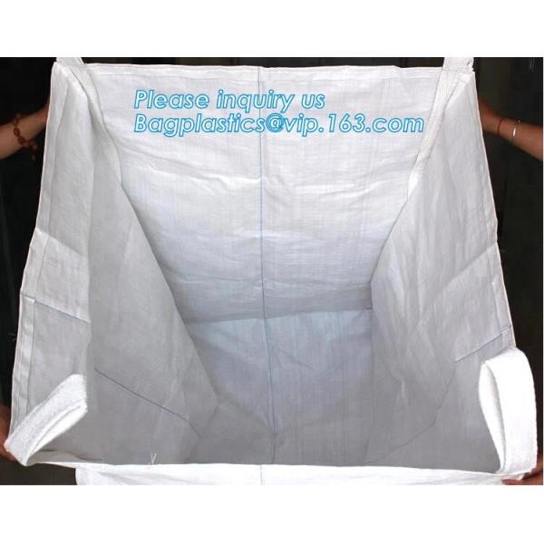 high capacity document pouch 1700kg extra strong circular woven polypropylene industrial big bags 1000kg, BAGEASE PACKAG