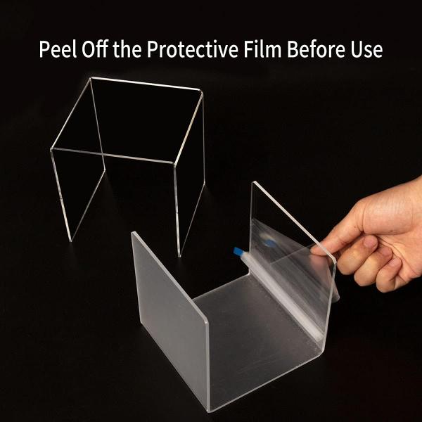 Transparent Acrylic Display Rack Risers Stand Showcase For Dessert Jewelry Dispaly