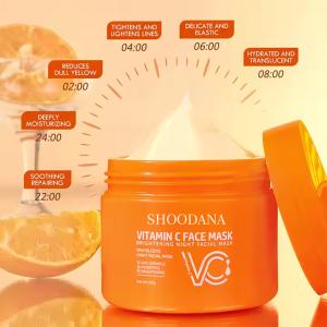 New Arrivals Vitamin C & Arbutin Night Face Mask Brightening Night Facial Mask