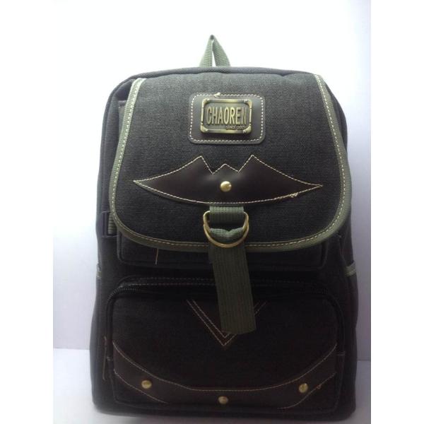 Fashion canvas backpack
