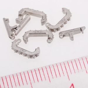 Cheap Sterling Silver Jewelry Components Ear Ring Passivation PVD Finish for sale