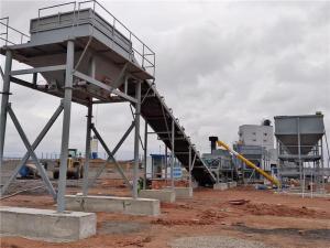 China Lime Soil Cement Mixing Plant 300-800t/H On Site Batching Plant on sale