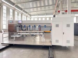 Cheap 30KW Corrugated Carton Printing Machine Two Color Printing Slotting Machine for sale