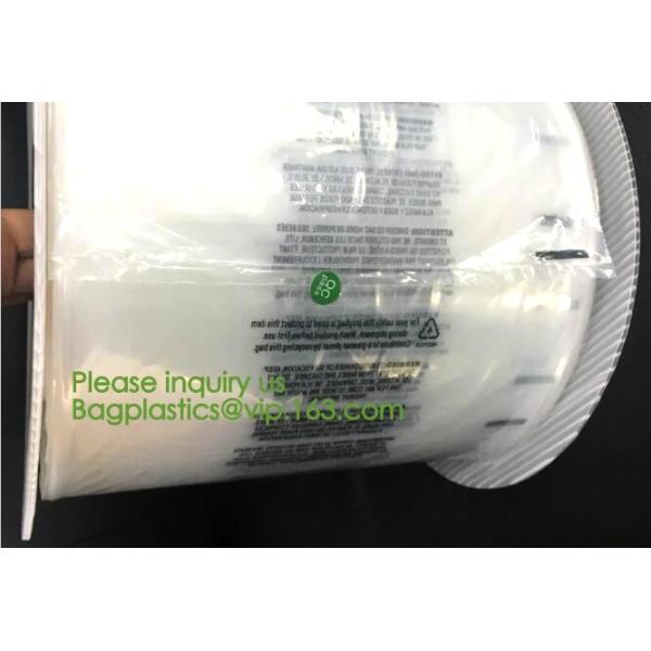 custom design degradable clear self adhesive seal plastic auto bag,Bag sealing pre-opened poly bags on a roll,transparen