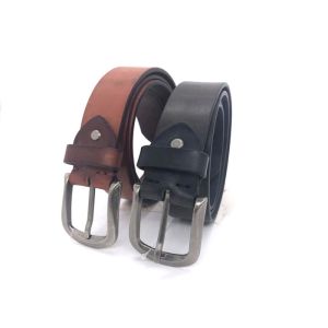 Buy cheap Classic Mens Casual Leather Belt With Anti - Silver Pin Buckle / All - Season from wholesalers