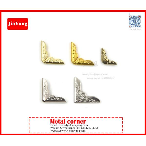 silver color metal corner protector for boxes