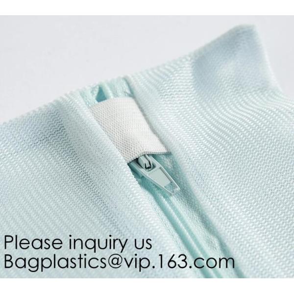 Wash Bag, Sneaker Mesh Laundry Dryer Bags for Washing Machine with Premium Zipper, Best for Knitted Sock Shoes Cotton Wo