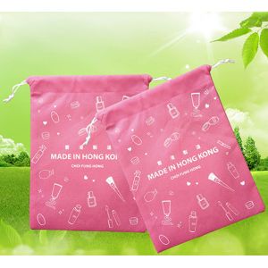 Cheap Advertising Promotional Gift Bags , 210D Polyester Drawstring Bag for sale